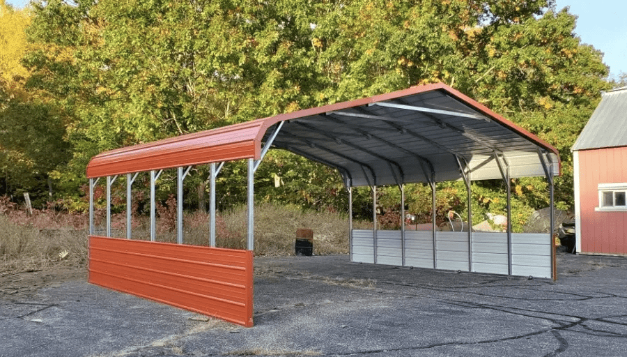 18x21 Carport | Supreme Buildings